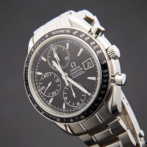 how to set time on omega speedmaster automatic chronograph|omega speedmaster automatic price.